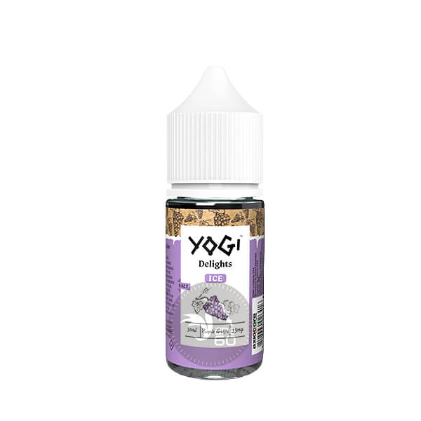 خرید سالت انگور بنفش یخ یوگی (30میل) YOGI DELIGHTS PURPLE GRAPE ICE