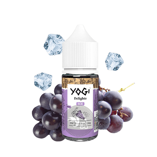 خرید سالت انگور بنفش یخ یوگی (30میل) YOGI DELIGHTS PURPLE GRAPE ICE