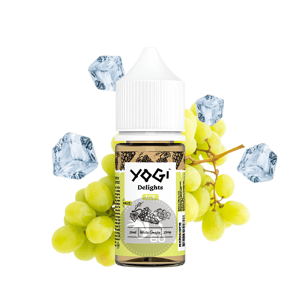 خرید سالت انگور یخ یوگی (30میل) YOGI DELIGHTS WHITE GRAPE ICE