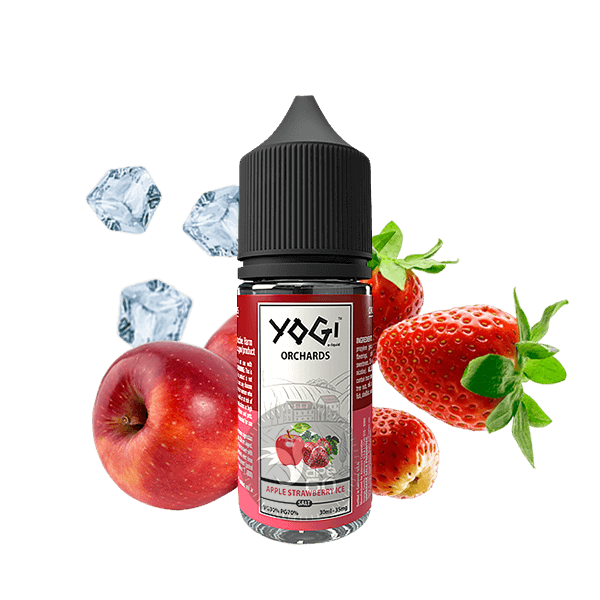 خرید سالت سیب توت فرنگی یخ یوگی (30میل) YOGI ORCHARDS APPLE STRAWBERRY ICE