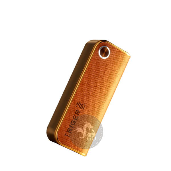 خرید پک سیگار الکترونیکی تریگر بهمراه 6 بسته فیلتر تنباکویی رنگ Orange