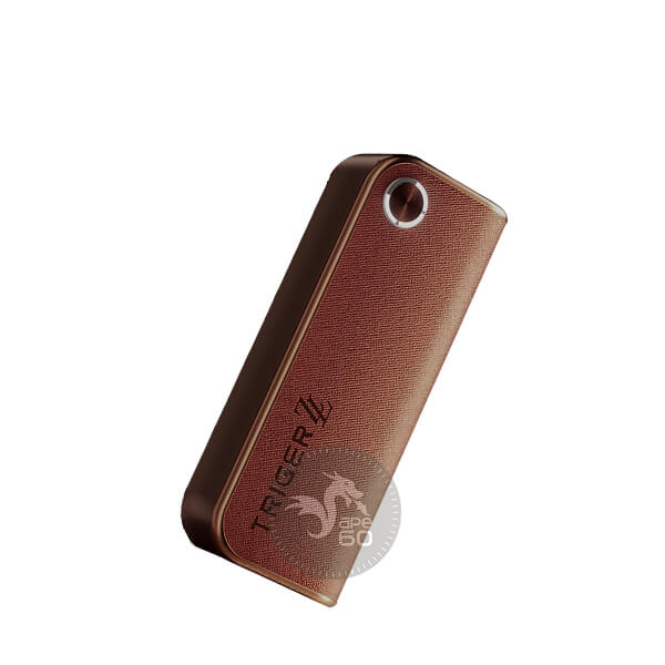 خرید پک سیگار الکترونیکی تریگر بهمراه 6 بسته فیلتر تنباکویی رنگ Saddle Brown