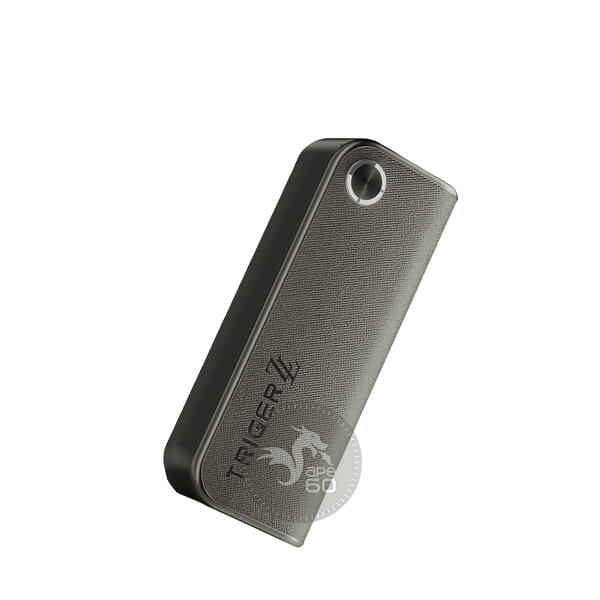 خرید پک سیگار الکترونیکی تریگر بهمراه 6 بسته فیلتر تنباکویی رنگ Volcanic Gray