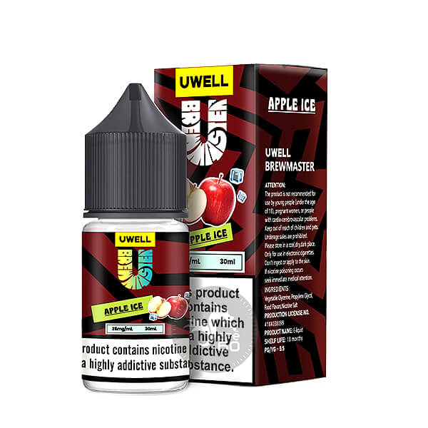 خرید سالت سیب یخ یوول (30میل) UWELL APPLE ICE