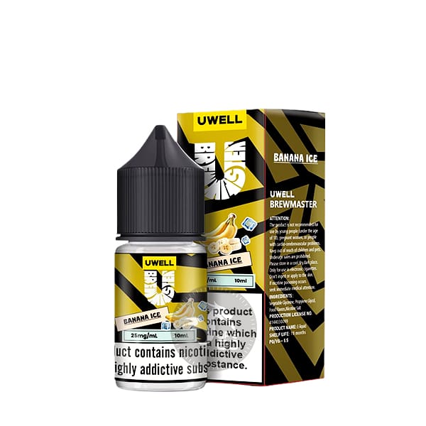 خرید سالت موز یخ یوول (10میل) UWELL BANANA ICE