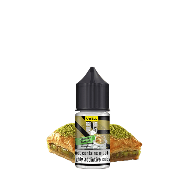 خرید سالت آبنبات باقلوا یوول (10میل) UWELL CARDAMOM BAKLAVA