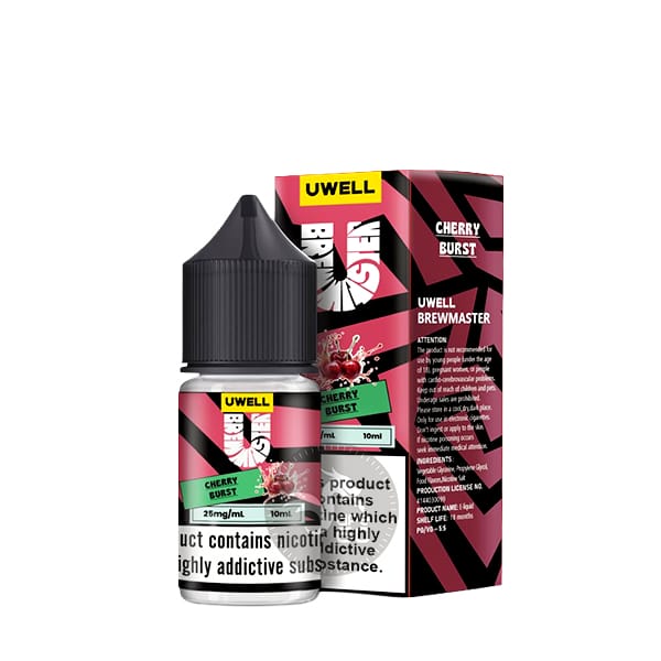 خرید سالت گیلاس یوول (10میل) UWELL CHERRY BRUST