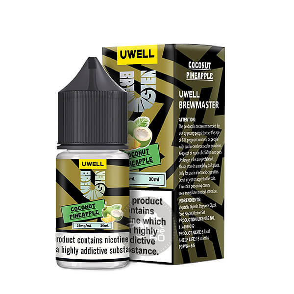 خرید سالت نارگیل آناناس یوول (30میل) UWELL COCONUT PINEAPPLE
