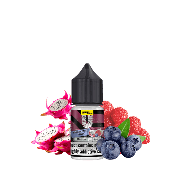 خرید سالت دراگون فروت تمشک بلوبری یوول (10میل) UWELL DRAGON FRUIT BERRY