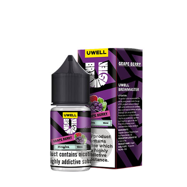 خرید سالت انگور تمشک یوول (10میل) UWELL GRAPE BERRY