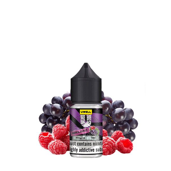 خرید سالت انگور تمشک یوول (10میل) UWELL GRAPE BERRY