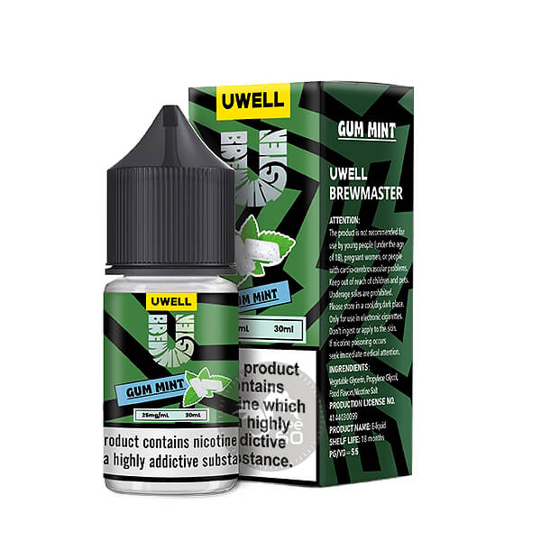 خرید سالت آدامس نعنایی یوول (30میل) UWELL GUM MINT