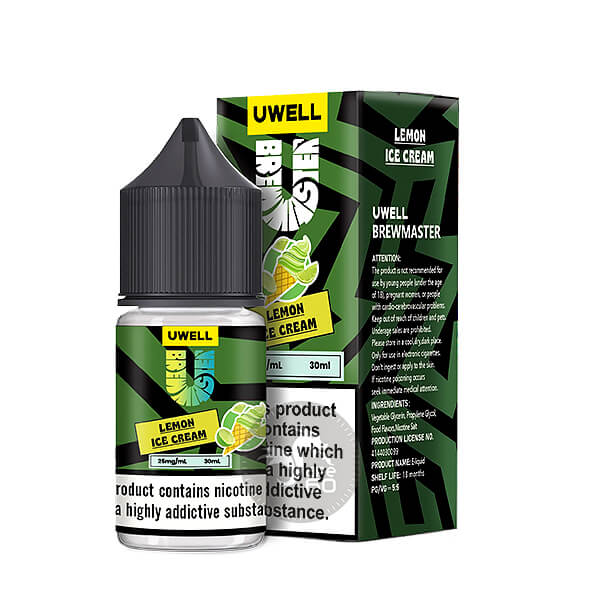 خرید سالت بستنی لیمویی یوول (30میل) UWELL LEMON ICE CREAM