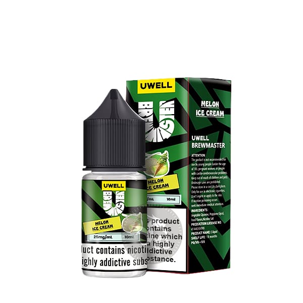 خرید سالت بستنی ملون یوول (10میل) UWELL MELON ICE CREAM