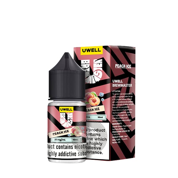 خرید سالت هلو یخ یوول (10میل) UWELL PEACH ICE