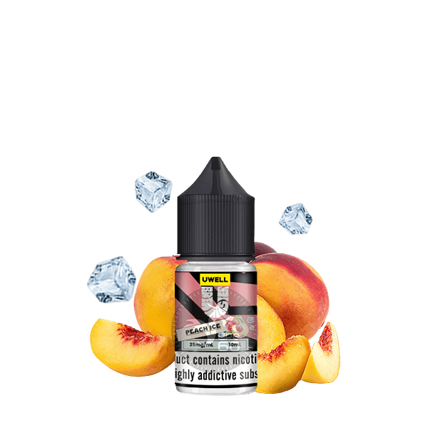 خرید سالت هلو یخ یوول (10میل) UWELL PEACH ICE