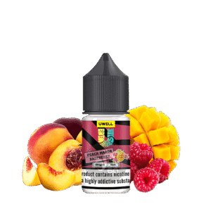 خرید سالت هلو انبه تمشک یوول (30میل) UWELL PEACH MANGO RASPBERRY