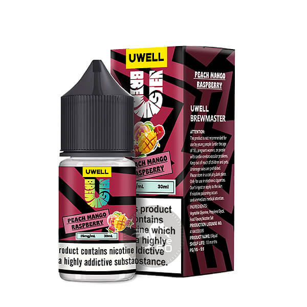 خرید سالت هلو انبه تمشک یوول (30میل) UWELL PEACH MANGO RASPBERRY