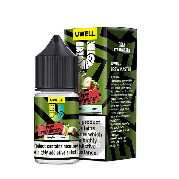خرید سالت گلابی توت فرنگی یوول (30میل) UWELL PEAR STRAWBERRY