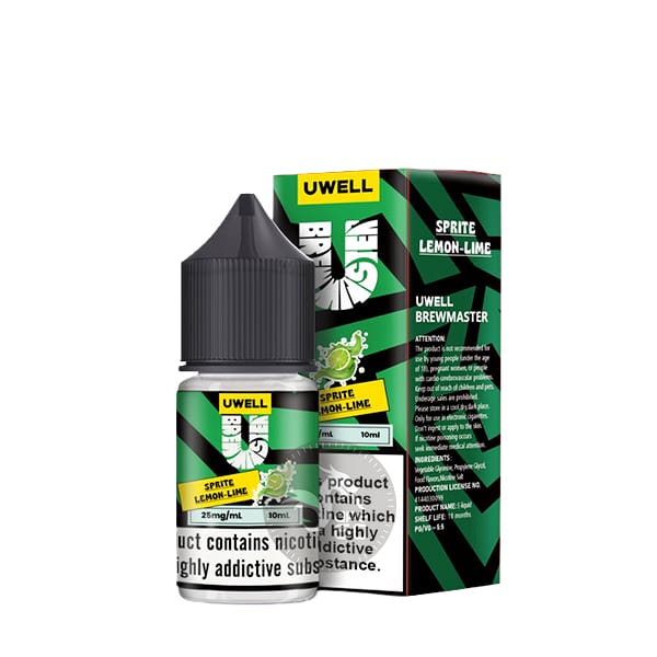 خرید سالت نوشابه لیمو یوول (10میل) UWELL SPRITE LEMON LIME