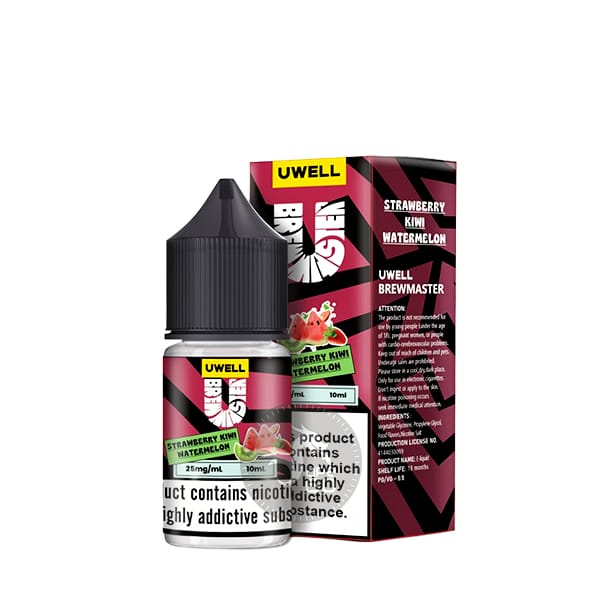 خرید سالت توت فرنگی کیوی هندوانه یوول (10میل) UWELL STRAWBERRY KIWI WATERMELON