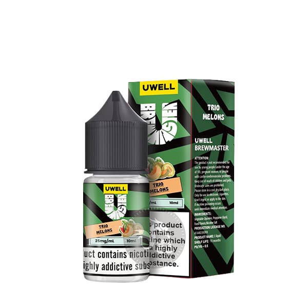 خرید سالت هندوانه خربزه ملون یوول (10میل) UWELL TRIO MELONS
