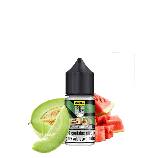 خرید سالت هندوانه خربزه ملون یوول (10میل) UWELL TRIO MELONS