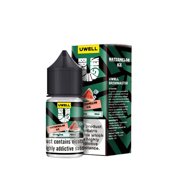 خرید سالت هندوانه یخ یوول (10میل) UWELL WATERMELON ICE