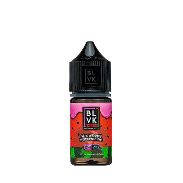 خرید سالت توت فرنگی هندوانه یخ بی ال وی کی (30میل) BLVK -MELON- STRAWBERRY WATERMELON ICE