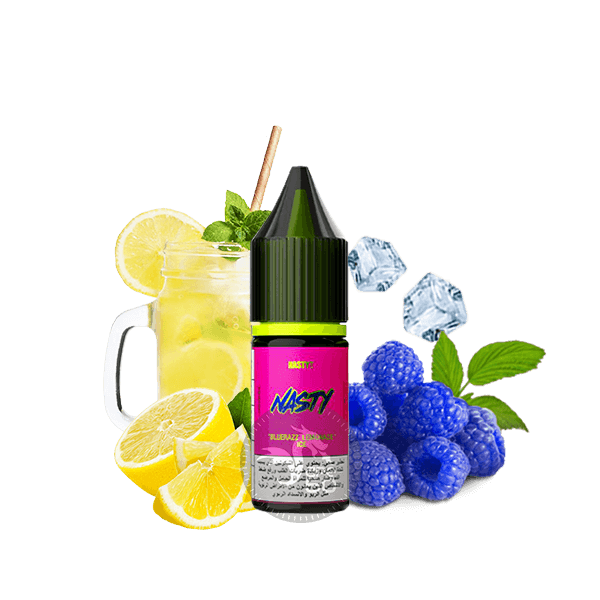 خرید سالت تمشک لیموناد یخ نستی (10میل) NASTY LIQ BLUE RAZZ LEMONADE ICE