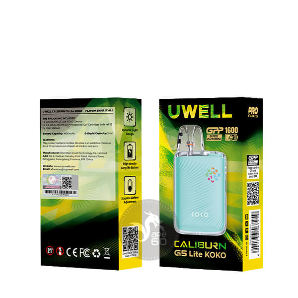 خرید پاد سیستم کالیبرن جی 5 لایت کوکو یوول UWELL CALIBURN G5 LITE KOKO