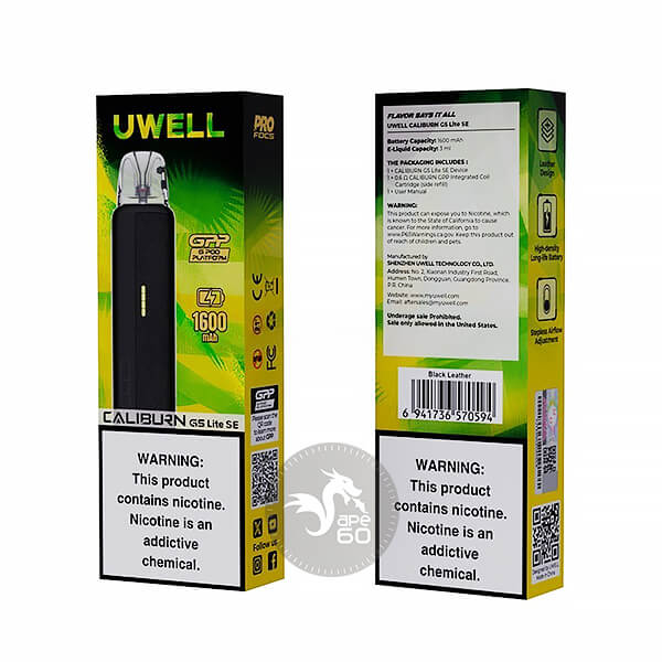 خرید پاد سیستم کالیبرن جی 5 لایت اس ای یوول UWELL CALIBURN G5 LITE SE