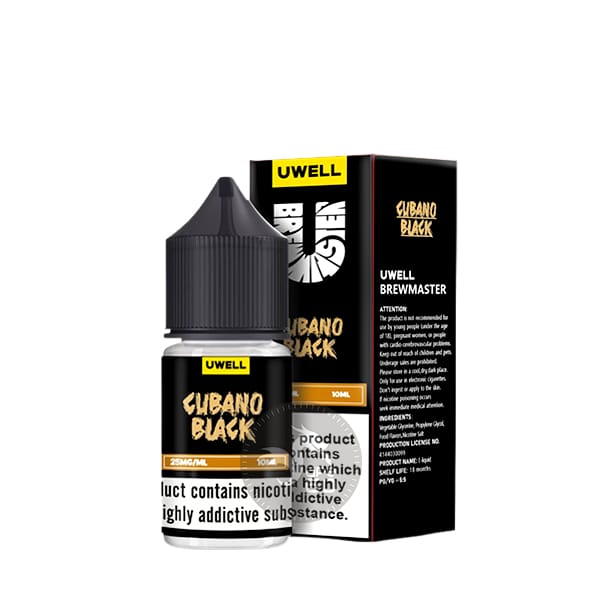 خرید سالت کوبانو بلک یوول (10میل) UWELL CUBANO BLACK