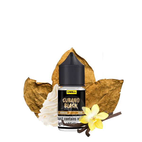 خرید سالت کوبانو بلک یوول (10میل) UWELL CUBANO BLACK