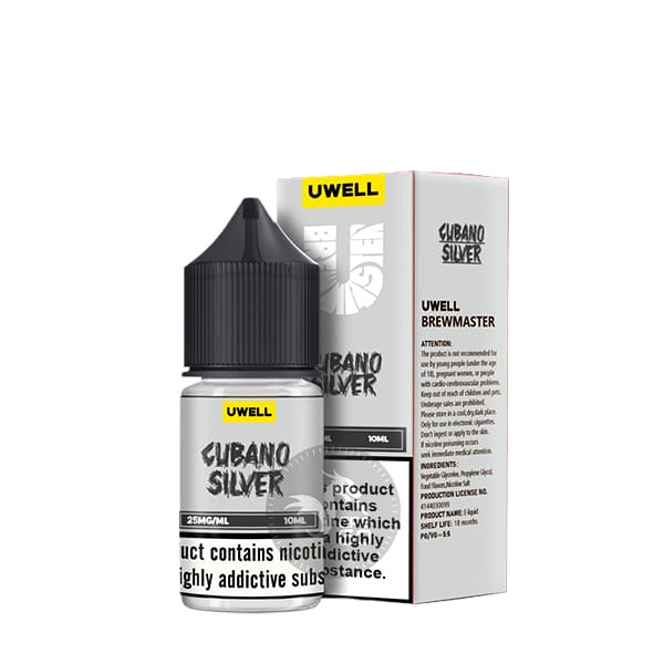 خرید سالت کوبانو سیلور یوول (10میل) UWELL CUBANO SILVER