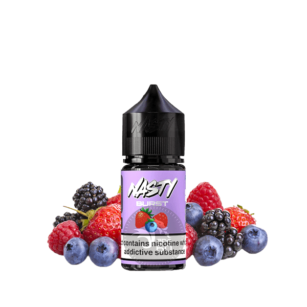 خرید سالت بلوبری توت فرنگی تمشک نستی (30میل) NASTY BURST BERRY BOMB