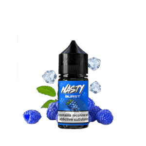 خرید سالت تمشک آبی یخ نستی (30میل) NASTY BURST BLUE RAZZ ICE