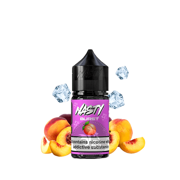 خرید سالت هلو یخ نستی (30میل) NASTY BURST PEACH ICE