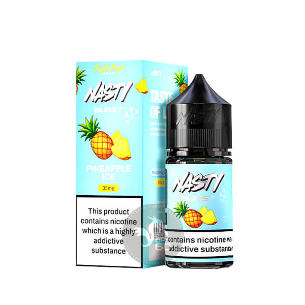 خرید سالت آناناس یخ نستی (30میل) NASTY BURST PINEAPPLE ICE