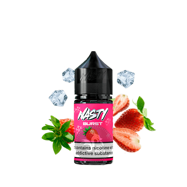 خرید سالت توت فرنگی یخ نستی (30میل) NASTY BURST STRAWBERRY ICE
