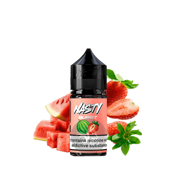 خرید سالت توت فرنگی هندوانه نستی (30میل) NASTY BURST STRAWBERRY WATERMELON