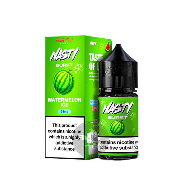 خرید سالت هندوانه یخ نستی (30میل) NASTY BURST WATERMELON ICE