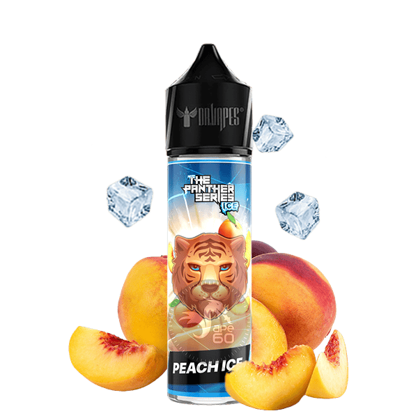 خرید جویس هلو یخ دکتر ویپز (60میل) DR VAPES PEACH ICE
