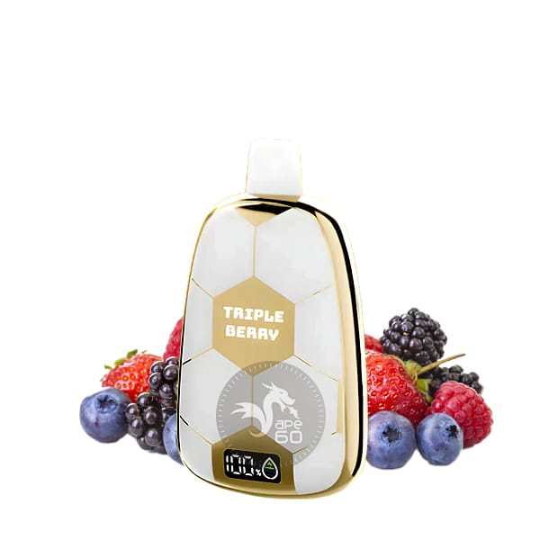 خرید پاد یکبار مصرف رونالدینیو 15000 پاف طعم Triple Berry