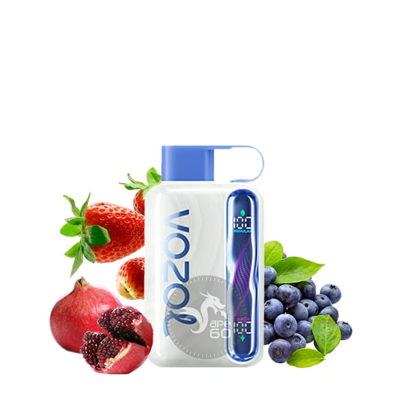 پاد یکبار مصرف استار 40000 پاف وزول VOZOL STAR 40K PUFFS طعم Blueberry Strawberry Pomegranate