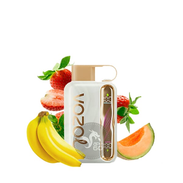 خرید پاد یکبار مصرف استار 40000 پاف وزول VOZOL STAR 40K PUFFS طعم Strawberry Banana Melon