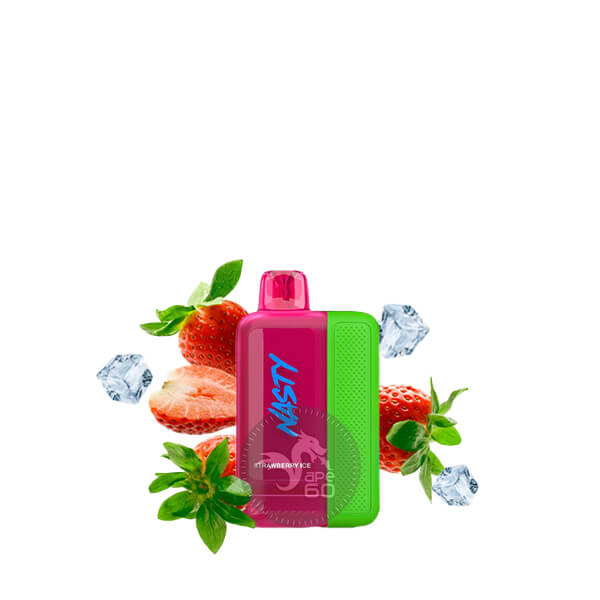 خرید پاد یکبار مصرف بولت 50000 پاف نستی NASTY BOLT 50K DISPOSABLE طعم Strawberry Ice